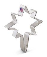 Ann Clark Star of Bethlehem Cookie Cutter - 5.75 Inches - Tin Plated Steel