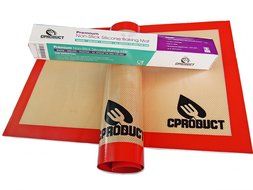 CProduct Non-Stick Silicone Baking Mat - 2 Pack N7