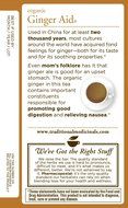 Traditional Medicinals Organic Ginger Aid Tea, 16 Tea Bags (Pack of 6) N10