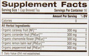 Traditional Medicinals Organic Ginger Aid Tea, 16 Tea Bags (Pack of 6) N13
