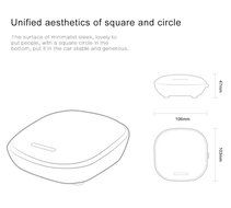 ABY Car Anion Air Purifier Car Negative Ion Freshener With Car Cigarette Lighter, USB Charger Power N7