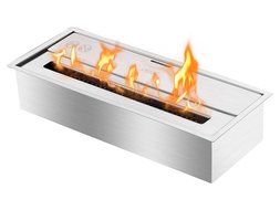 EHB1800 - Eco Hybrid Bio Ethanol Burner, Ventless Ethanol Burner Insert N5