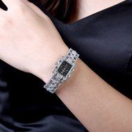 Yaheeda Fashion Women Lady Gril Bling Jewelry Stainless Steal Analog Wrist Watches N2
