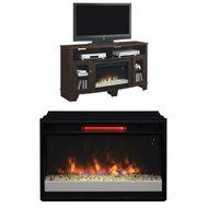 Complete Set La Salle Media Mantel with 26" Infrared Spectrafire Plus with Safer Plug