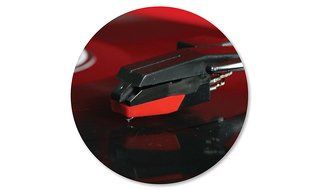 Vinyl Styl Groove Portable 3 Speed Turntable (Leaf Design) N3