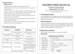 Ozone Water and Air Purifier from The Emperor of Gadgets&reg;| Cleaner Sterilizer for Water, Vegetables, Fruits, and... N6