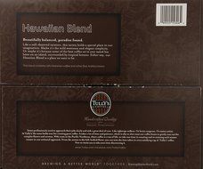 Tully's Coffee Hawaiian Blend K-Cups, 80 Count N6