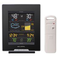 AcuRite 02008A1 Color Weather Station with Forecast, Temperature, Humidity, Barometric Pressure, Intelli-Time...