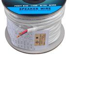 C&amp;E 250 Feet 14AWG CL2 Rated 2-Conductor Loud Speaker Cable (For In-Wall Installation) N7
