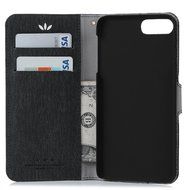 iPhone 7 Plus Case (5.5 inch) - Flip Wallet Stand Case Embossed Flowers PU Leather Shock-Absorption Soft TPU Inner... N19