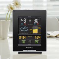AcuRite 02008A1 Color Weather Station with Forecast, Temperature, Humidity, Barometric Pressure, Intelli-Time... N3