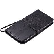 LG K10 Case, LG K10 Wallet Case,PHEZEN Cute Bear Don't Touch My Phone Design PU Leather Wallet Case Stand Flip... N19