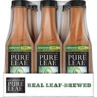 Pure Leaf Iced Tea, Unsweetened, Real Brewed Tea, 0 Calories, 18.5 Ounce (Pack of 12) N21