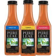 Pure Leaf Iced Tea, Unsweetened, Real Brewed Tea, 0 Calories, 18.5 Ounce (Pack of 12) N22