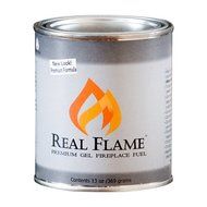 Fondue, Chafing, Fireplace Bio Gel Fuel 13-oz Cans (Case of 16), Real Flame N2