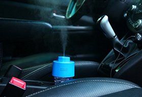 MDAIRC USB bottle caps humidifier (Yellow) N2