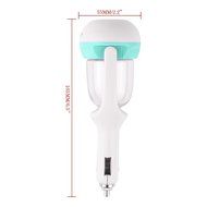 Car Humidifier, USB Portable Mini Auto Car Air Humidifier and Aromatherapy Essential Oil Car Diffuser Air Purifier... N20