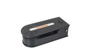 Sylvania Turntable Record Player with USB Encoding, Red