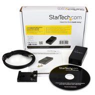 StarTech.com 1 Port USB to Null Modem RS232 DB9 Serial DCE Adapter Cable with FTDI, Black (ICUSB232FTN ) N35
