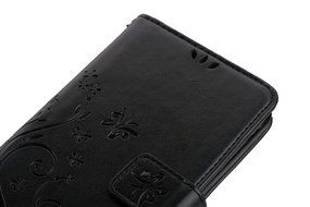 LG K10 Case, LG K10 Wallet Case,PHEZEN Cute Bear Don't Touch My Phone Design PU Leather Wallet Case Stand Flip... N31