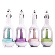Car Humidifier, USB Portable Mini Auto Car Air Humidifier and Aromatherapy Essential Oil Car Diffuser Air Purifier... N30