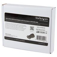 StarTech.com 1 Port USB to Null Modem RS232 DB9 Serial DCE Adapter Cable with FTDI, Black (ICUSB232FTN ) N38