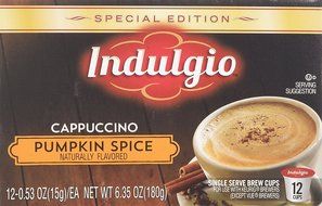 Indulgio French Vanilla Cappuccino Single Serve K-cup, 42 Count (Compatible with 2.0 Keurig Brewers) N66