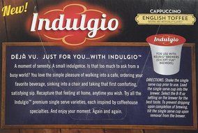 Indulgio French Vanilla Cappuccino Single Serve K-cup, 42 Count (Compatible with 2.0 Keurig Brewers) N68