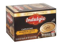Indulgio French Vanilla Cappuccino Single Serve K-cup, 42 Count (Compatible with 2.0 Keurig Brewers) N70