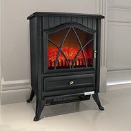 AKDY 16-inch AK-OS18D2P-BK Free Standing Electric Fireplace Indoor Heater N2