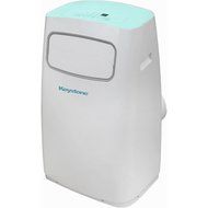Keystone KSTAP12CL 12,000 BTU 115V Portable Air Conditioner with Remote Control, White/Blue N2