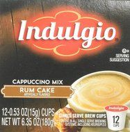 Indulgio French Vanilla Cappuccino Single Serve K-cup, 42 Count (Compatible with 2.0 Keurig Brewers) N78