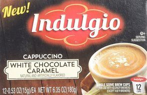 Indulgio French Vanilla Cappuccino Single Serve K-cup, 42 Count (Compatible with 2.0 Keurig Brewers) N80