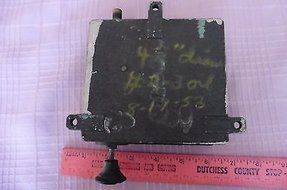 Vintage Midget LevelOMeter The Liquid-O-Meter Corp Fuel Storage Tank Level Gauge N3