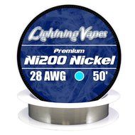 LV Ni200 Nickel Wire (Annealed) 28 AWG - 50'