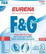 EUREKA Style F &amp; G Upright Vacuum Bag 12 Count