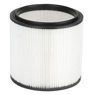 Vacmaster HEPA Material Fine Dust Cartridge Filter &amp; Retainer, VCFH