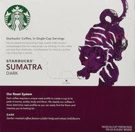 Keurig Starbucks Sumatra Dark Roast 16-Count K-Cups, 6.7oz N2