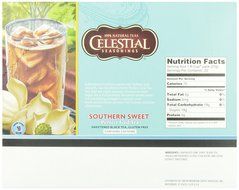 Green Mountain Coffee, Celestial Seasonings Southern Sweet Perfect Iced Tea, K-Cup Portion Pack for Keurig K-Cup... N15