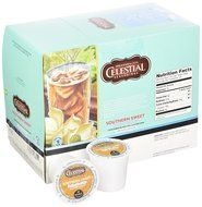 Green Mountain Coffee, Celestial Seasonings Southern Sweet Perfect Iced Tea, K-Cup Portion Pack for Keurig K-Cup... N16