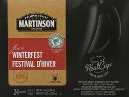 Martinson Coffee, Hazelnut Vanilla Decaf, 24 Single Serve RealCups N46