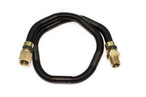 Dreffco 3/4&quot; x 24&quot; Non-Whistle Gas Flex Lines for NG or LP Fire Pits N5