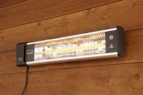 Ventamatic H1019 Infrared Wall or Ceiling Mounted Electric Patio Heater, 1500W N2