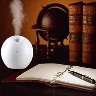 USB Aroma Therapy Ultrasonic Essential Oil Diffuser Spa Mist Vapor Purifier PICK - White N13