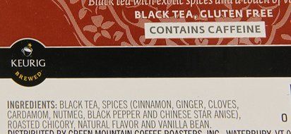 Celestial Seasonings India Spice Chai, K-Cup Portion Pack for Keurig K-Cup Brewers, 24-Count N15