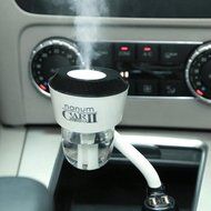 Slaxry Car Humidifier Diffuser Aromatherapy Air Purifier Freshener with Dual USB Charger Port (Purple) N4