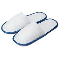 5 Pairs Blue Hotel Travel Disposable Slippers Home Guest Slippers