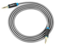 Aurum Cables Male to Male 3.5mm Universal 24K Gold Plated Auxiliary Audio Stereo Cable with 4 6.35mm Male to 3.5mm...