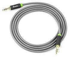 Aurum Cables Male to Male 3.5mm Universal 24K Gold Plated Auxiliary Audio Stereo Cable with 4 6.35mm Male to 3.5mm... N5