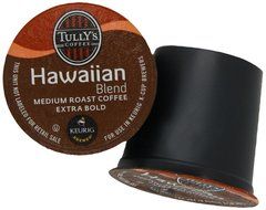 Tully's Coffee Hawaiian Blend K-Cups, 80 Count N7